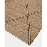 Kave Home Ručno rađen juten tepih u prirodnoj boji 160x230 cm Vallalta – | shoptok.hr