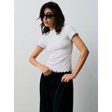 Sinsay Prugasta viskozna bluza s kontrastnim rubom Slike