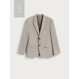 Reserved Slim fit sako s mješavinom viskoze - boja kave | shoptok.hr
