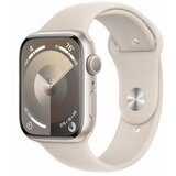 Apple watch S9 gps mr963se/a 45mm starlight alu case w starlight sport band - s/m, pametni sat Cene