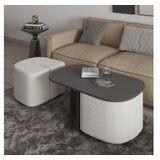 Hanah home Sto za dnevnu sobu Twin Anthracite | Eponuda.com