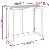  3-delni vrtnarski bistro set z blazinami iz trdnega akacijevega lesa, (22015980) | Shoptok.si