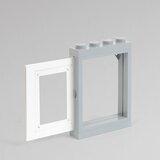 Lego ram za slike – crni | Eponuda.com