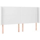  Box spring s madracem LED bijeli 180x200 cm umjetna koža | shoptok.hr