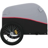  Teretna prikolica za bicikl crno-crvena 45 kg željezna | shoptok.hr