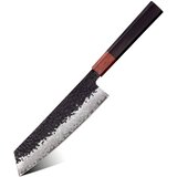 IZMAEL Damaskasti kuhinjski nož AO-37382 - Kiritsuke / Smeđa | shoptok.hr