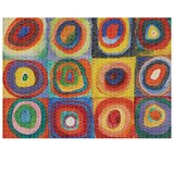 Puzzle 1000 KOM TUBA ART.12 WASSILY KANDINSKY "SQUARES WITH CONCENTRIC CIRCLES" INTERDRUK | Shoptok.si