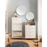 MID.YOU Omara Za Čevlje Bjarne, Bela, Barva Hrasta | Shoptok.si