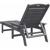  Ležaljka 2 pcs Svijetlo siva 195,5 x 53 x 98,5 cm Polietilen | shoptok.hr