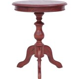 The Living Store Stranska mizica rjava 50x50x65 cm trden mahagonij - Stranska Mizica, (21421340) | Shoptok.si