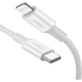 Ugreen US171 USB-C na Lightning MFi PD kabl 20W 1 m beli | Eponuda.com