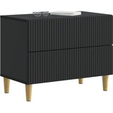  Noćni ormar s ladicama Crna 62 x 34,5 x 48 cm Konstruirano drvo | Eponuda.ba