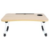 Vilde 568018 - sklopivi stalak za laptop - boja drveta 61,5 x 40 x 26cm" | ePonuda.com