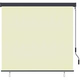 Rolo zavjesa Krem 180 x 250 cm Tkanina i aluminij | Eponuda.com