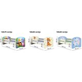  Otroška postelja ACMA z motivom, stranska zelena 160x80 cm 32 Vitez | Shoptok.si