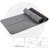  Set za jogu hms siva prostirka tpe ym10 + blok kj02 + remen sj02 | shoptok.hr