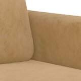  2-dijelni set sofa s jastucima smeđi baršunasti | shoptok.hr