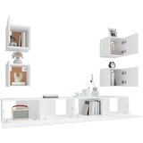  6-dijelni set TV ormarića bijeli od konstruiranog drva | shoptok.hr
