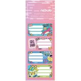 NEBULO girl power naljepnice za bilježnice, set od 12 komada | shoptok.hr
