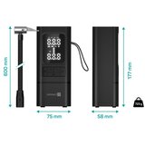 Connect IT CFF-4500-BK - Digitalni džepni kompresor AirFlow 80W/6000 mAh crni | Eponuda.com