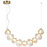  LED luster na sajli BOLLA LED/36W/230V zlatna/zadimljeno bež | Eponuda.com
