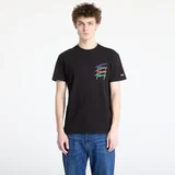 Tommy Hilfiger Majica plava / limeta / svijetlocrvena / crna