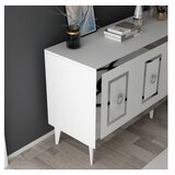 Hanah home komoda karya white silver | ePonuda.com