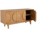 Zuiver Nizka komoda v hrastovem dekorju v naravni barvi 120x58 cm Groove – | Shoptok.si