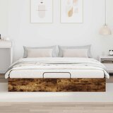  Otomanski krevet s pohranom Dimljeni Hrast 203 x 160 x 25 cm | Eponuda.com