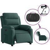  Električni naslonjač tamnozeleni baršunasti | shoptok.hr