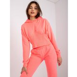 Fashion Hunters Fluo pink cotton tracksuit Neele Cene