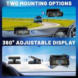 AVUTREL TPMS nadzor tlaka v pnevmatikah s 4 senzorji, solarno/USB | Shoptok.si