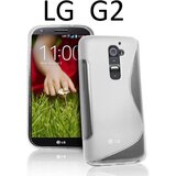  Gumijasti / gel etui S-Line za LG G2 - prozorni Cene