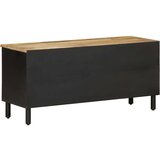 TV ormarić crni 100x33 5x46 cm Puno grubo drvo Mango | shoptok.hr