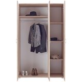 Mömax omara za oblačila basic, barva hrasta, š. 111 cm | Shoptok.si