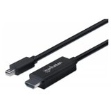 Manhattan Kabl 153232 mini Displayport - HDMI M/M 1.8m Black | ePonuda.com