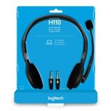  Slušalice Logitech H110 3.5mm dual plug computer headset | Eponuda.ba