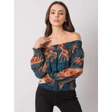 Italy Moda Blouse-DHJ-BZ-15175-1.11P-sea | Shoptok.si