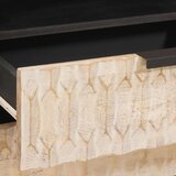  Nočna omarica s predalom Bela 50 x 33 x 60 cm Masiven les manga, (5000107163) | Shoptok.si