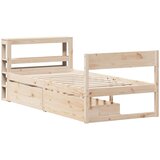  Okvir kreveta bez madraca 75 x 190 cm od masivne borovine | shoptok.hr
