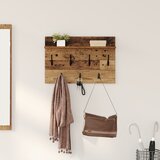 vidaXL Nadwyčajna obešalnik za plašče Star les 60 x 40 x 12 cm | Shoptok.si