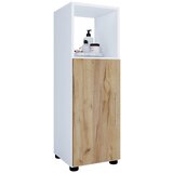 MID.YOU Spodnja Omarica Flandu, Bela, Hrast | Shoptok.si