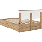  Okvir za krevet s ladicama Umjetnički hrast 120 x 190 cm | shoptok.hr