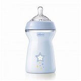 Chicco nf plastična flašica 330ml silikon 6m+ dečko