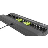 OXE Punjač za 20 AA baterija, sa zaslonom i 20 Varta 56706 R6 2100mAh NIMH basic baterija za punjenje | shoptok.hr