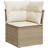  6-dijelni set vrtnih sofa s jastucima bež od poliratana | shoptok.hr