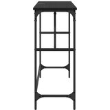  Konzolna stolica Crni hrast 100 x 32 x 75 cm Konstruirano drvo | shoptok.hr