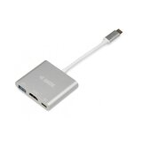 iBox IUH3CFT1 notebook dock/port replicator USB 3.2 Gen 1 (3.1 Gen 1) Type-C Silver Cijene