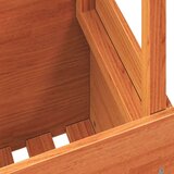  Vrtni stol voštano smeđi 100 x 50 x 75 cm od masivne borovine | shoptok.hr