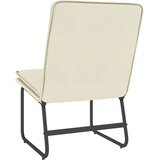  Ležaljka krem 54 x 75 x 76 cm od umjetne kože | Eponuda.com